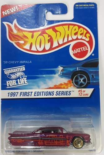 Chevy Impala 1959 #517 Hot Wheels Primera Edicion