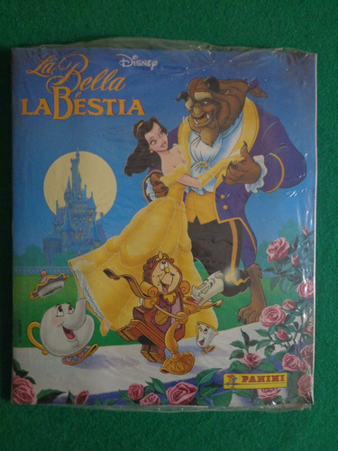 Album Disney La Bella La Bestia 1992 Ed. It Panini P/ Colar