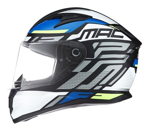 Casco Moto Integral Mac Speed Variedad De Colores