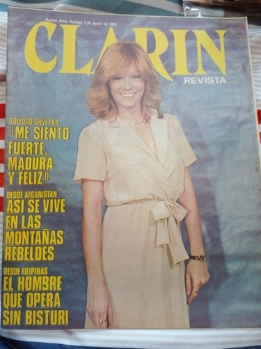 Revista Clarín Soledad Silveyra 3 8 1980 