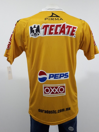 Imagen 3 de 9 de Jersey Pirma Dorados Sinaloa Visita 2009 Dorado/blanco