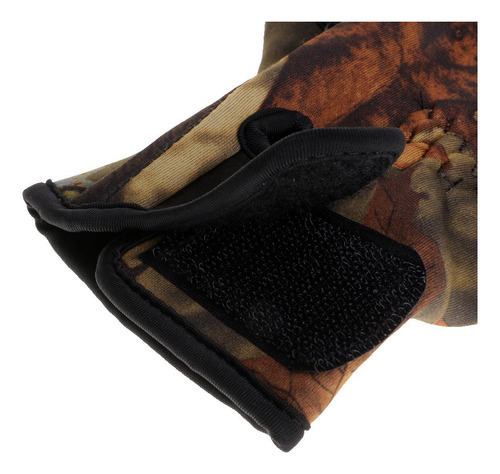 1 Par De Guantes Transpirables Secado Ajuste L Camuflaje