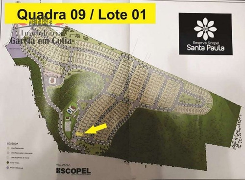 Terreno A Venda No Bairro Parque Dom Henrique Em Cotia - Sp. - M470-1