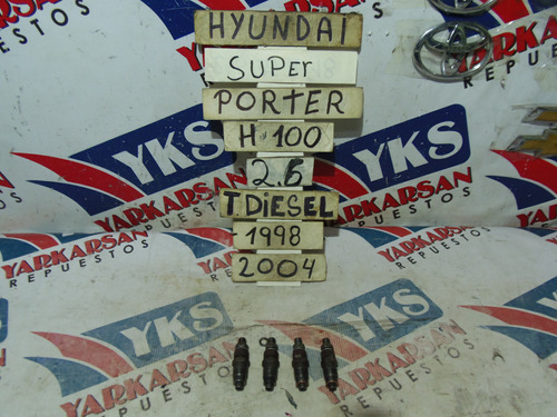 Inyectores Hyundai Super Porter 2.6 Diesel 1998-2004