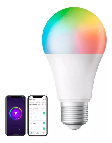 Foco Smart Luz Led Rgb