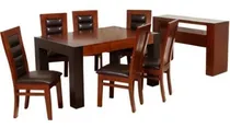 Comprar Mb Comedor 6 Sillas Ingrid + Cómoda + Envío Gratis