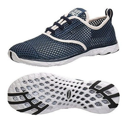 Aleader Mens Secado Rapido Aqua Agua Zapatos