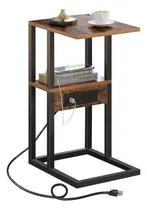 Comprar Mesa Auxiliar 2 Puertos Usb Y Tomacorrientes, Mesa Auxi...