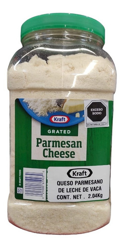 Queso Parmesano Kraft 2.04 Kg