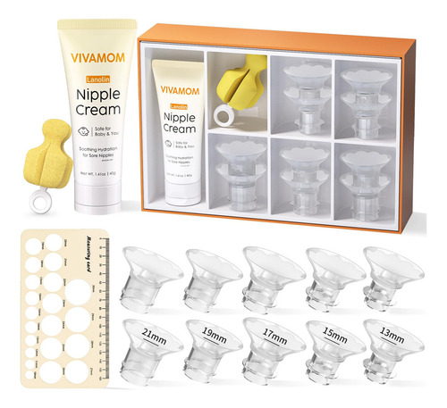 Kit De Ajuste De Tamaño De Brida Con 10 Insertos De Brida Cr