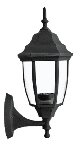 Lámpara De Pared Tipo Farol Exterior, Potencia 60w Base E27