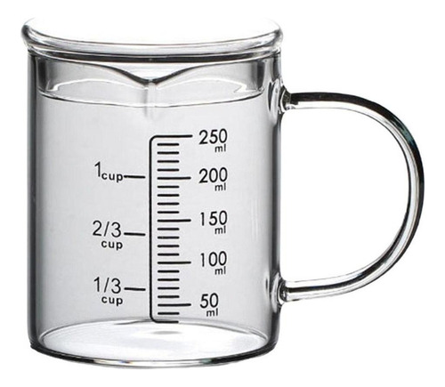 Taza Medidora De De Borosilicato Alto Con En Apariencia Para