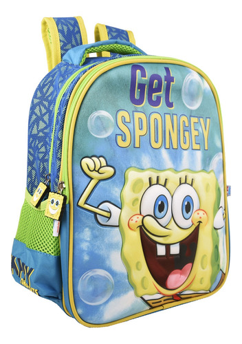 Mochila Kinder Bob Esponja 100% Original Amplia