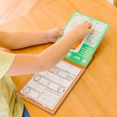 Colorea Con Agua Reutilizables Numeros Melissa And Doug