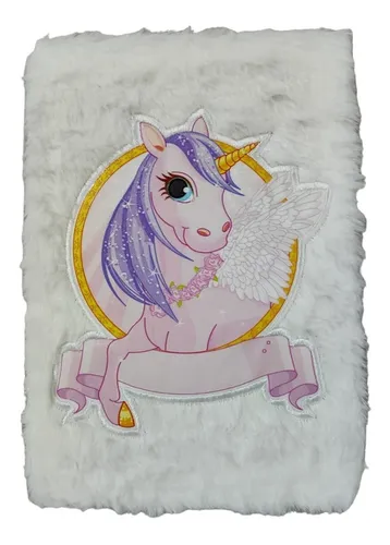 Diario Secreto Para Decorar Niñas De Unicornio Con Clave