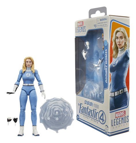 Marvel Legends Series Marvel's Invisible Woman, Figura De Acción, Los 4 Fantasticos: Primeros Pasos
