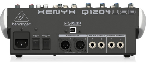 Behringer Xenyx Q1204usb Mezcladora 12 Canales Interface Usb