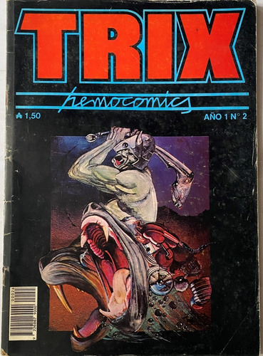 Trix  Nº 2  Hemo Comics, Historieta Argentina, Ex03b4