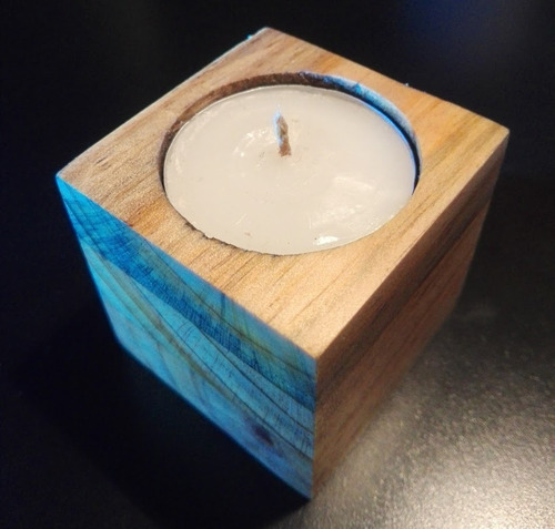 Imagen 2 de 3 de Porta Vela, Tealight 1 Vela 5x5x5 Cm Spa Jacuzzi