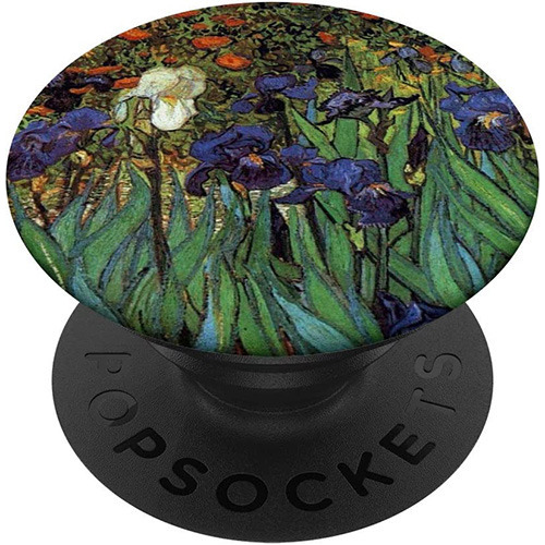 Van Gogh Iris Pop Socket - Regalo De Arte De Van Gogh Popsoc