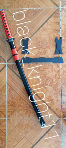 Katana Black Lotus Con Base Elige Color Acero 440 Espada