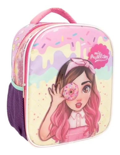 Mochilas de gris 2025 de mis pastelitos