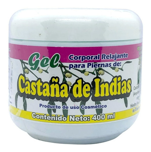 Gel Castaño De Indias Piernas Cansadas, Hinchadas, Varices