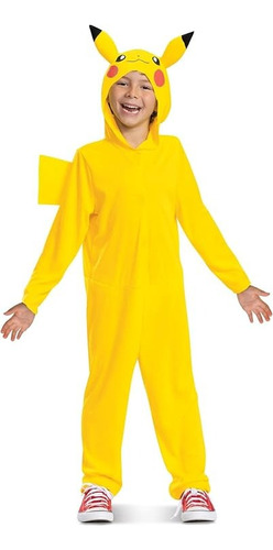 Disfraz Unisex Para Niños Personaje Pikachu