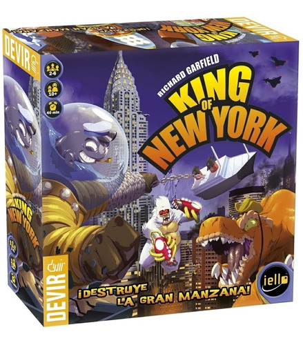 Juego De Mesa King Of New York Original Nuevo Sellado