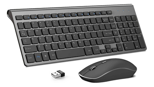 Combo Mouse Y Teclado Inalambricos | Negro / J Joyaccess