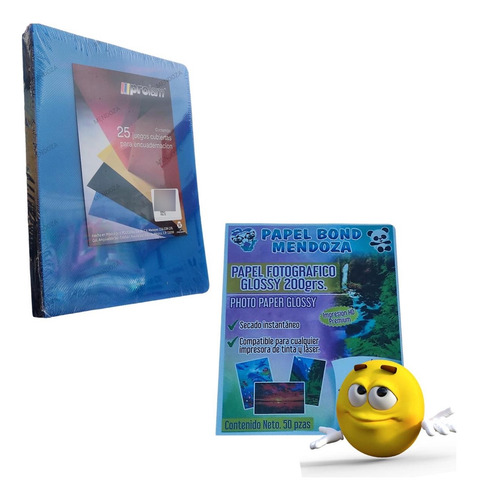 Pasta Para Engargolar T/c Con 50pz Prolam Color Azul Fuerte Azul