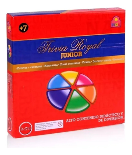 Juego De Mesa Trivia Junior Royal +7años 36607 Febo