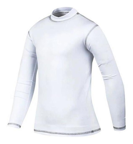 Flash Remera M/l - Termica Blanco