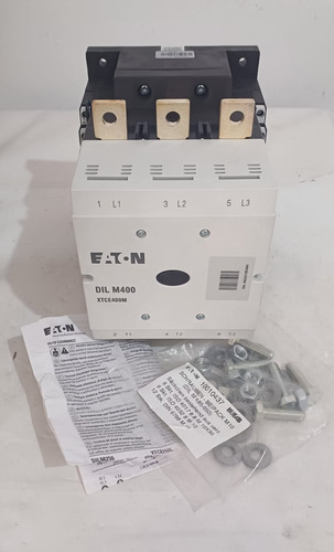 Contator Eaton Dil M400 Xtce400m22a 450a Bobina 110-250v