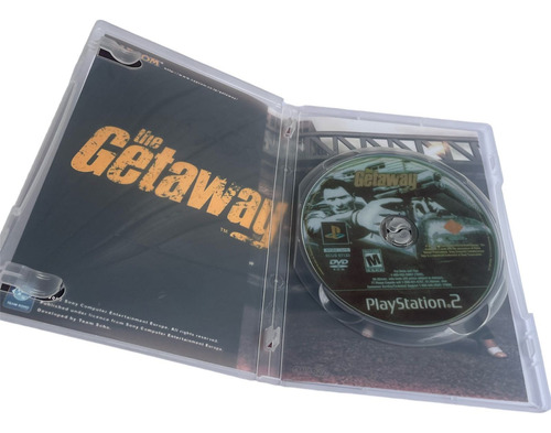 Jogo The Getaway Play 2 Pt/br Com Capa E Pôster - Ps2