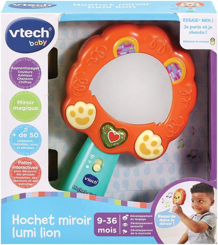 Vtech Espejo Para Bebe Leo Reflejos Con Luz Y Sonido