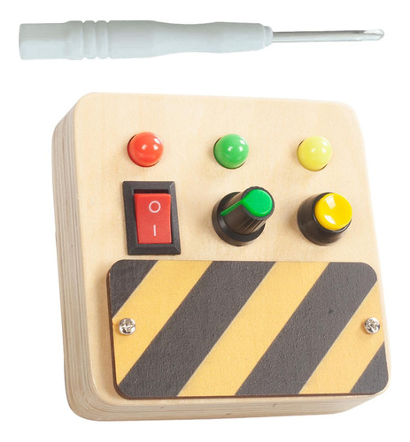 Led Busy Board Lights Switch Toy Montessori Juguetes Para