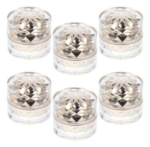 Recipientes De Maquillaje Pequeños, Caja De Crema Acrílica,