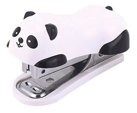 Decora Cute Panda Mini Grapadora De Escritorio,