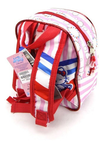 Imagem 6 de 9 de Mochilete 3d Hello Kitty + Lancheira Maxtoy 2823am20