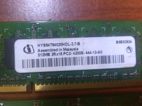 Memoria Ram Ddr2 512 Mb Laptop