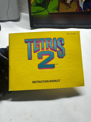 Tetris 2 Nes Manual Auténtico (Usado)
