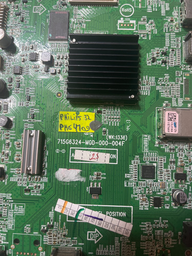 Placa Main Tv Philips 32phg4109 Código 715g6324-m0d-000-004f (Usado)