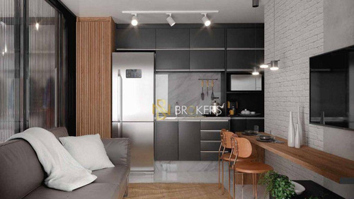Imagem 27 de 30 de Studio À Venda, 33 M² Por R$ 250.400,00 - Água Verde - Curitiba/pr - St0090