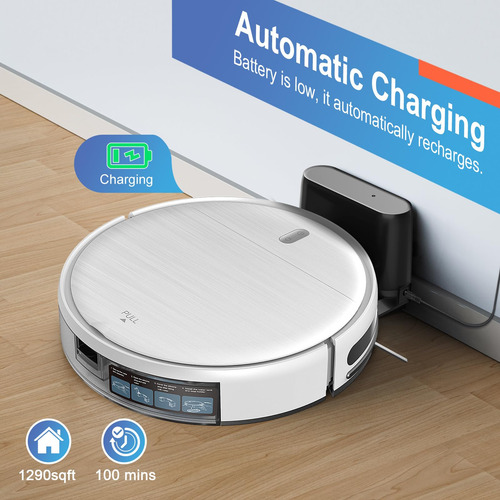 Robot Aspirador Y Trapeador Wifi App Alexa Mmg