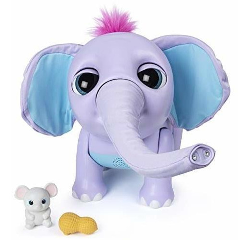 Wildluvs Juno Mi Bebé Elefante Con El Tronco En Movimiento