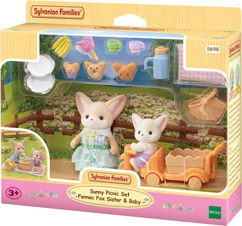 Sylvanian Families Picnic Hermanos Zorros Del Desierto 5698