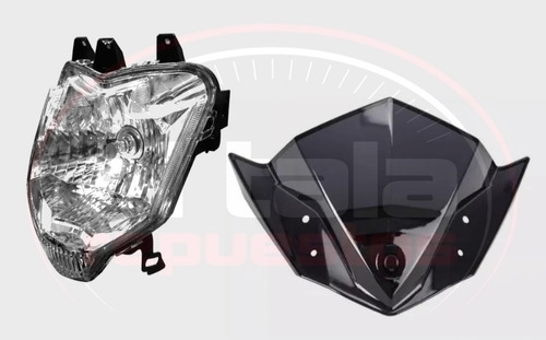 Optica Farol Delantero + Parabrisa Fz Fi 2.0 S Yamaha Eltala