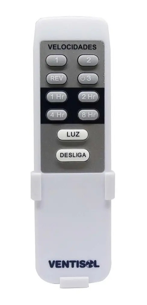 Controle Remoto Ventisol para Ventilador de Teto Fênix e Sunny