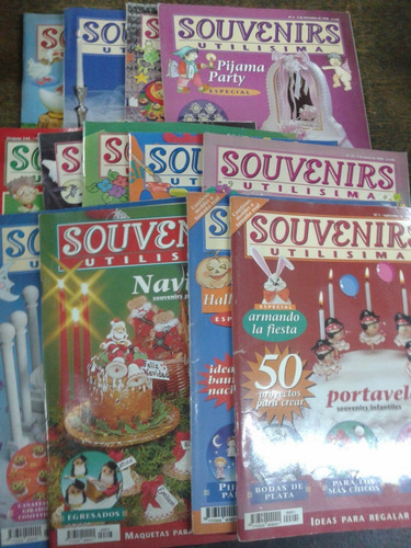 Imagen 2 de 4 de Souvenirs Utilisima * Lote De 13 Revistas *